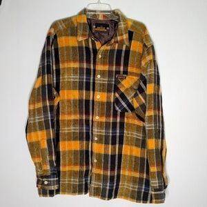 𝅺ENYCE Clothing Co Vintage 90s Hip Hop Shirt X-Large Plaid